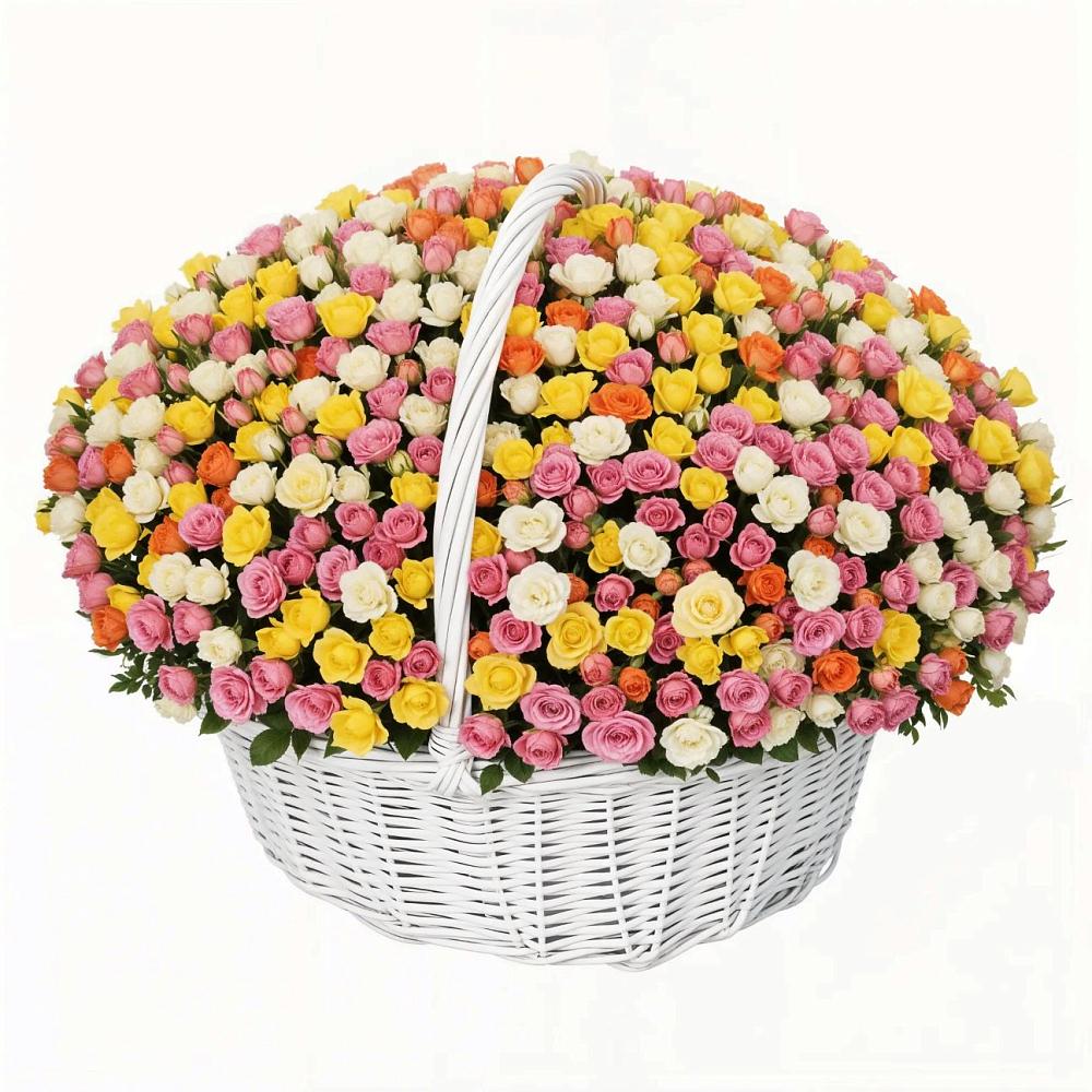 Премиум букет из: Розы в Хрустальный