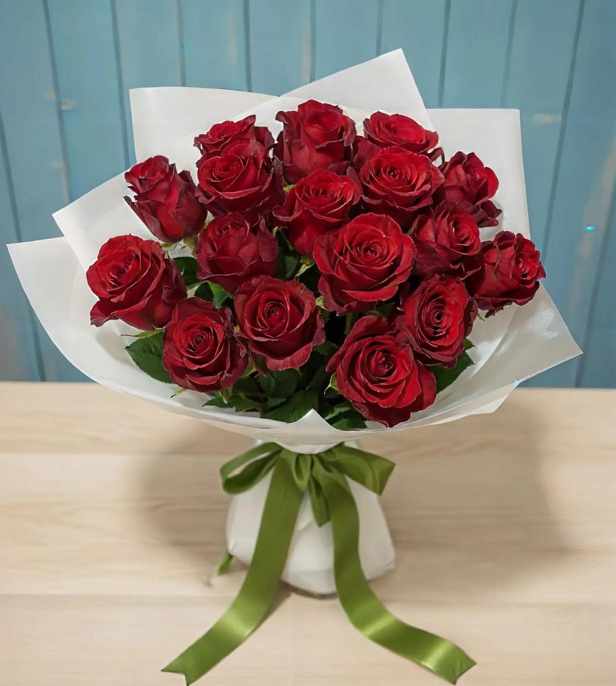 Букет Красные розы в Хрустальный