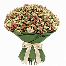 Букет Кустовые розы премиум #REPLACE_PRED# Хрустальный