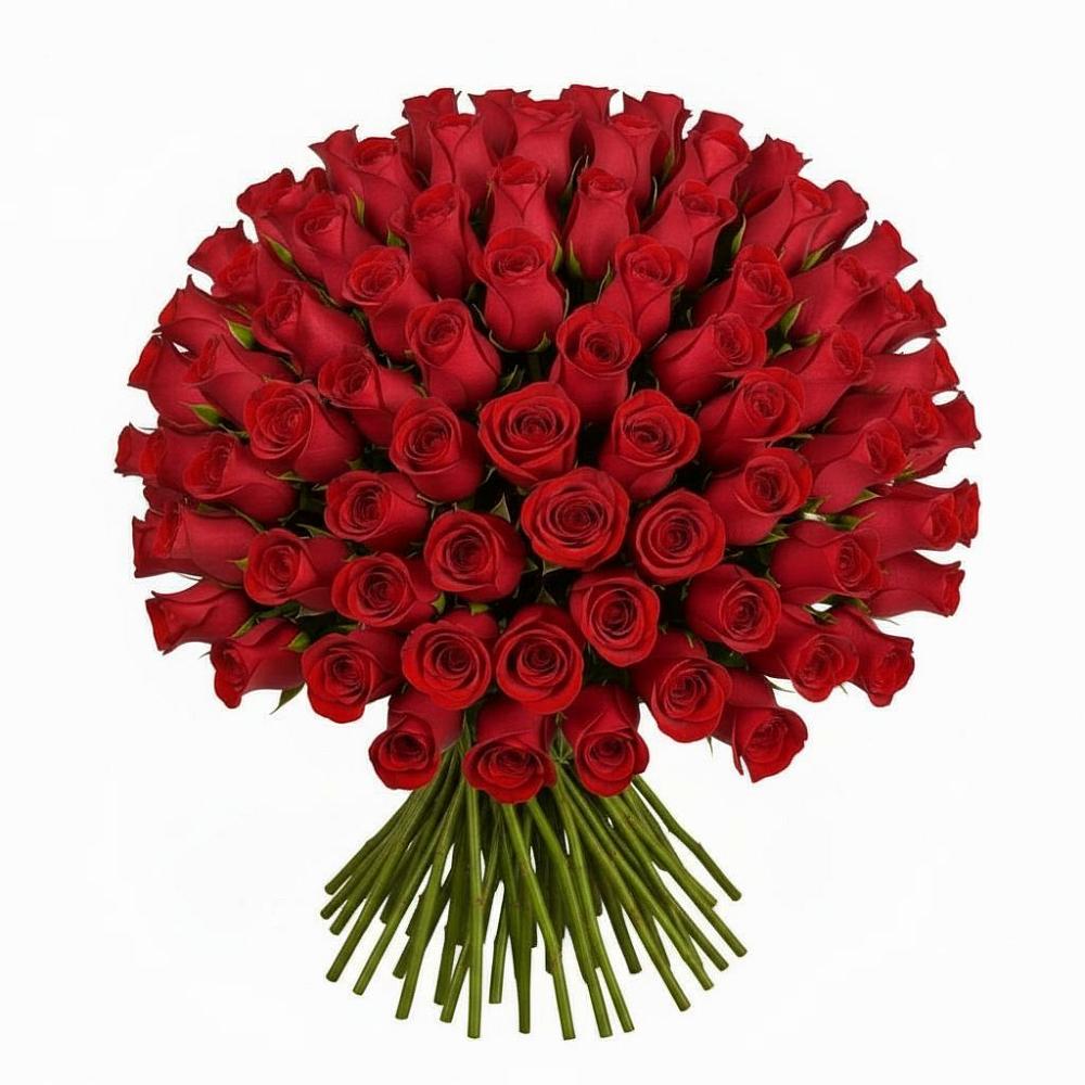 Букет Красные розы Чери Лав в Хрустальный