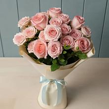 Букет Розовый шарм в Хрустальный