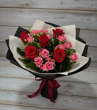 Букет цветов из:  Розы #REPLACE_PRED# Хрустальный