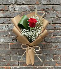 Букет цветов из:  Розы в Хрустальный