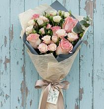 Букет цветов из:  Розы в Хрустальный