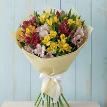 Букет цветов из:  Альстромерии в Хрустальный